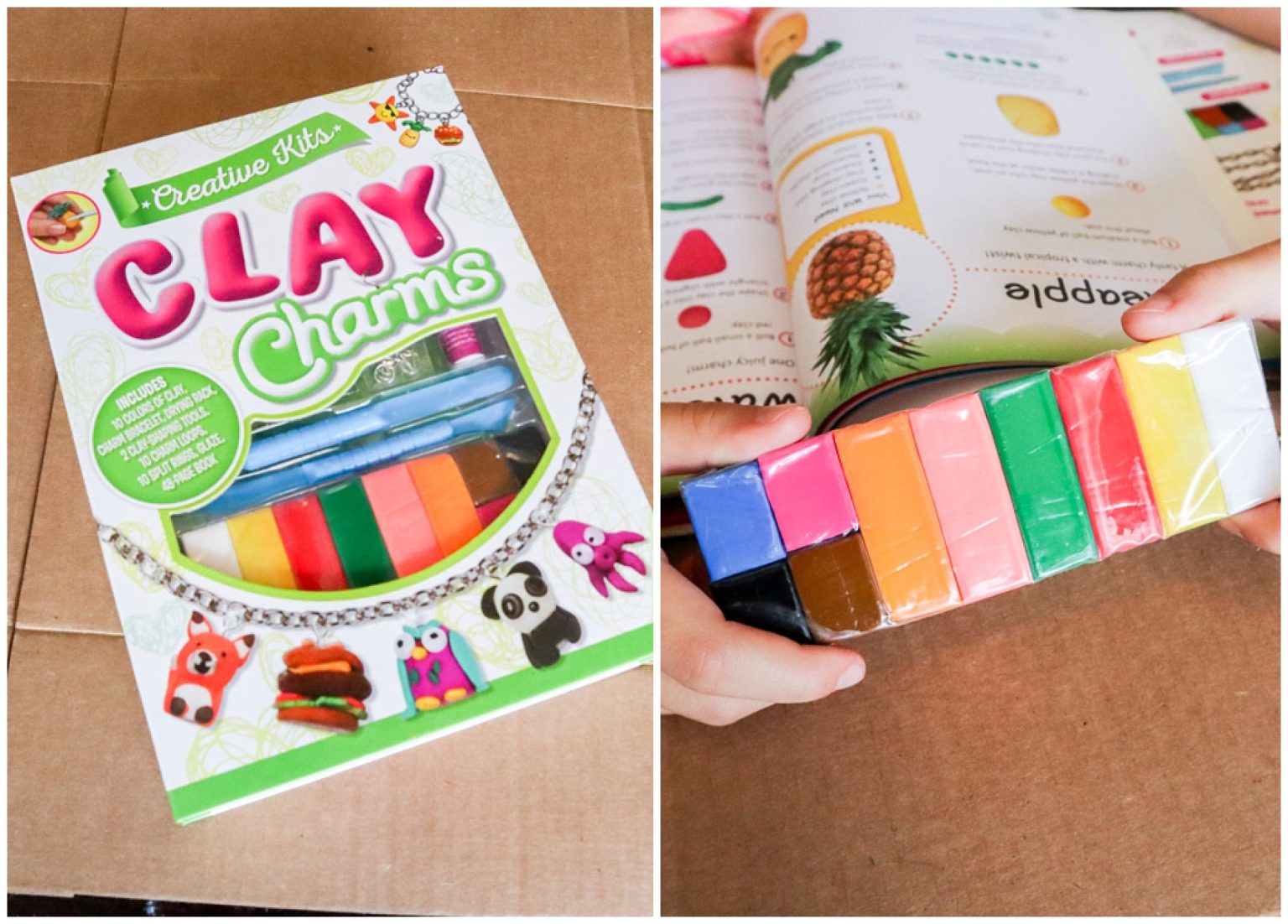 Creative Kits: Clay Charms Hardcover