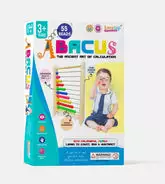 Ignited Minds Big Size Wooden Abacus with 100 Beads for Kids - Multi Color