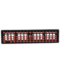 Ratna's Educational Abacus 17 Rod Brown Color Abacus Tool for Kids to Enhance Their Counting Skills and Mathematics