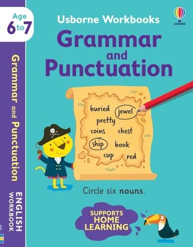 Usborne Workbooks Grammar and Punctuation Age 6 to 7 Paperback