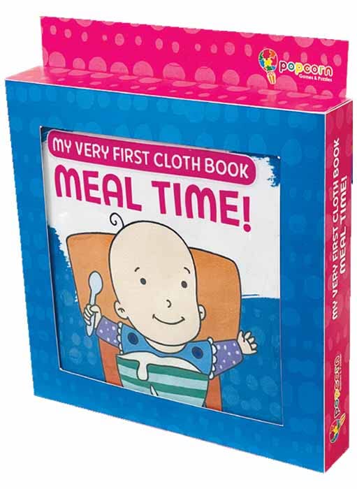Meal Time Cloth Books - Cloth Books for Toddlers Infant