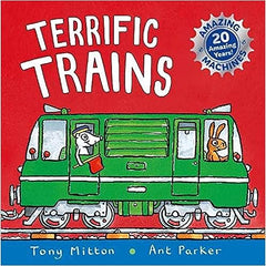 Amazing Machines: Terrific Trains Paperback