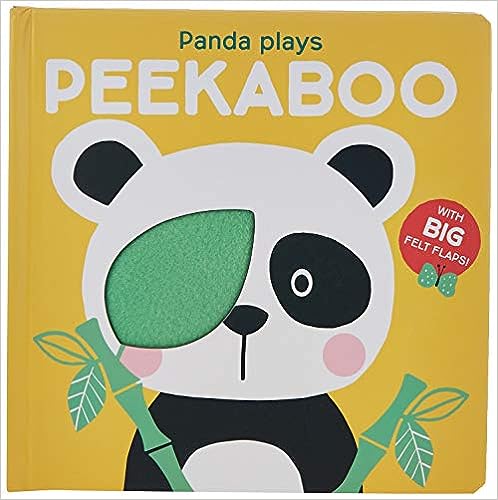 PANDA PLAYS PEEKABOO (FELT FLAP ANIMAL PEEKABOO)