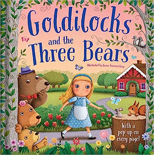 Goldilocks and the Three Bears (3D Pop Scenes) I Pop-up Books for Kids I Kids story Books