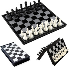 Ignitedminds I Premium Magnetic Educational Chess Board Set with Folding Chess Board Travel Toys for Kids and Adults