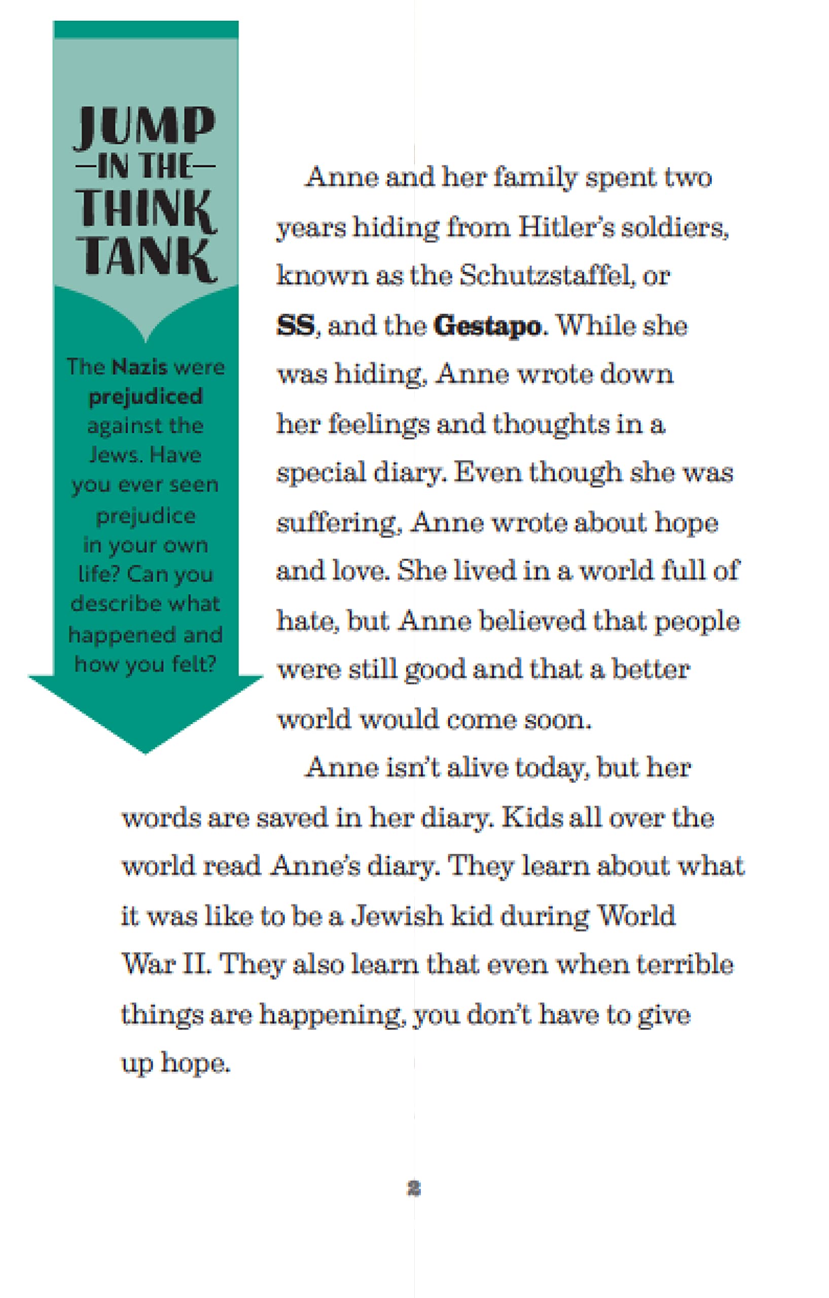 The Story of Anne Frank - A Biography for New Readers Inspiring Stories Book for Kids Children