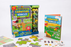 Pull-back-and-go: Farmyard Vehicles