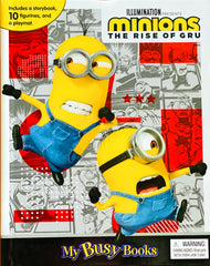 My Busy Book Minions Rise of Gru Story Playmat 10 Figures