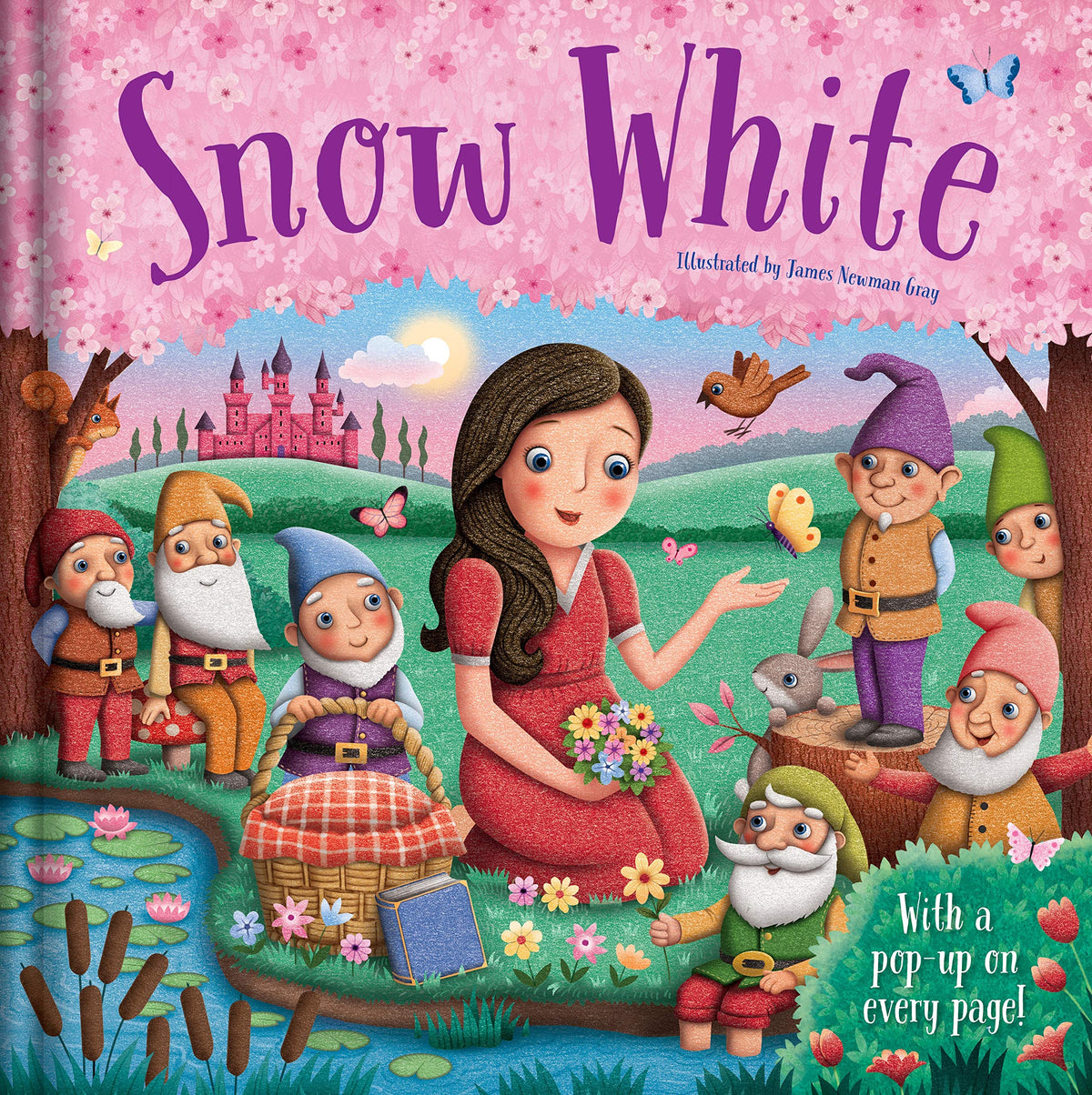 Snow White (3D Pop Scenes) I Pop-up Books for Kids I Kids story Books