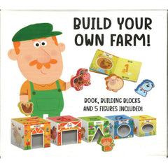 Farm (Book and Building Blocks) by Yoyo Books