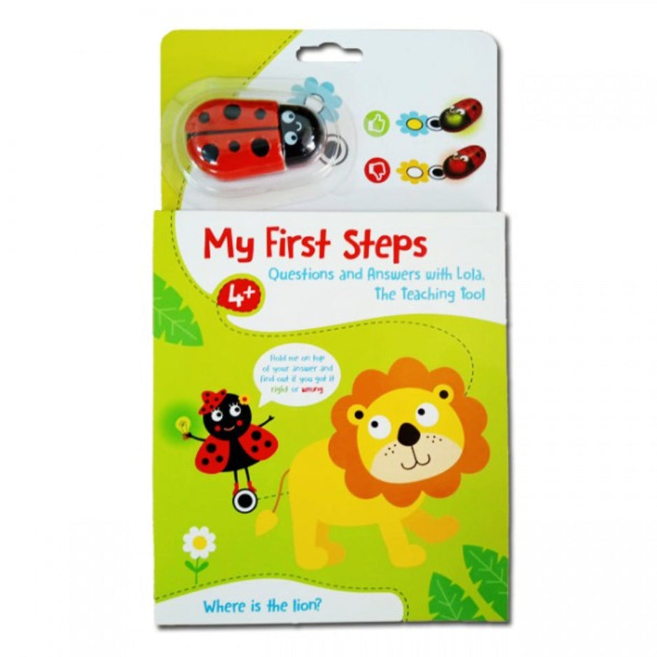 My First Steps Questions and Answers with Lola, the teaching tool – Where is the lion?