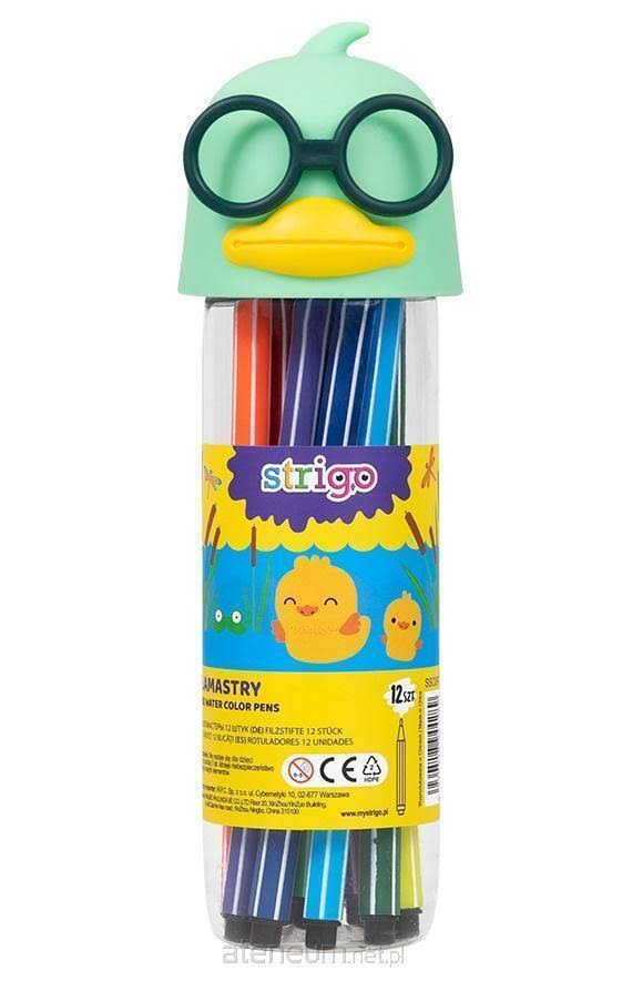 Plastic Sketch Color Pen with Cute Box for Kids and School Purpose Good for Gift Kids (Color: Multicolored)