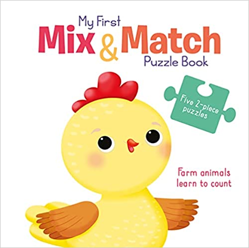 MY FIRST MIX & MATCH PUZZLE BOOK: FARM ANIMALS