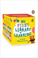 My First Library of Learning: Box set, Complete collection of 10 early learning board books for super kids, 0 to 3