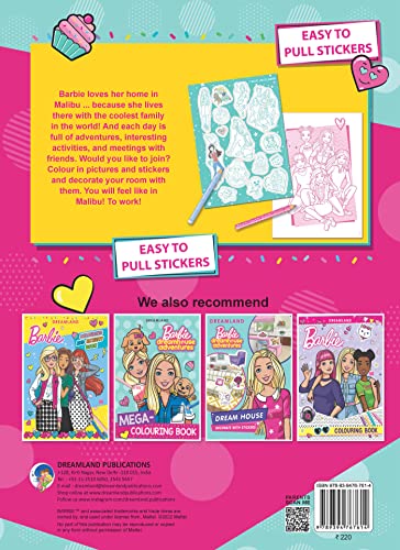 Barbie Dreamhouse Adventures - Mega Colouring Book