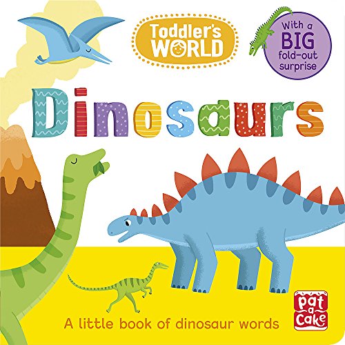 Dinosaurs: A little board book of dinosaurs with a fold-out surprise (Toddler's World)