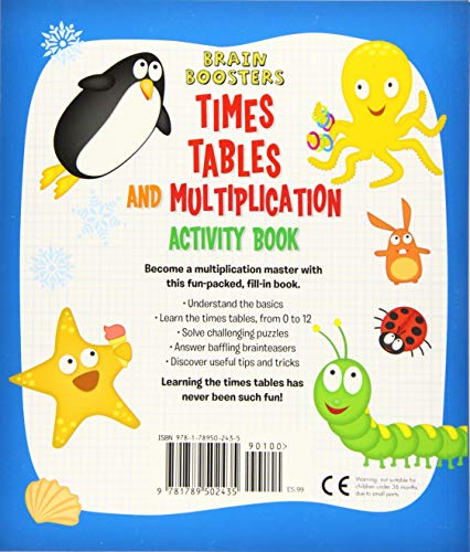 Brain Boosters: Times Tables and Multiplication Activity Book