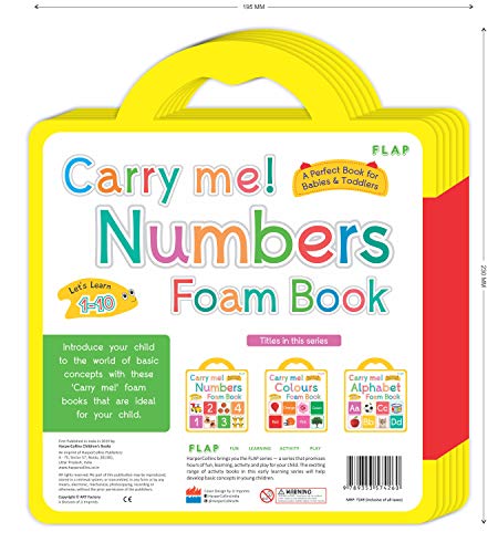 FLAP - Carry Me! Foam Book - Numbers