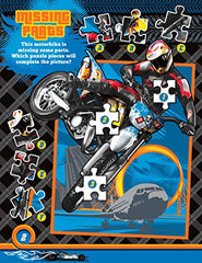 Hot Wheels Activity Book with Stickers