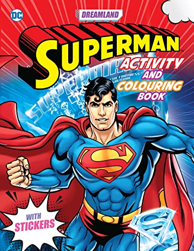 Superman Activity and Colouring Book