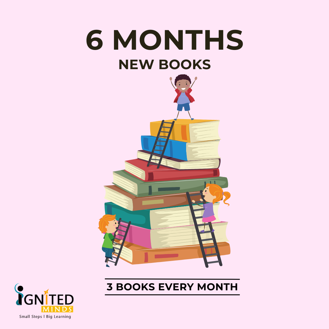 New Books  - 6 Months Subscription (3 Books every month)
