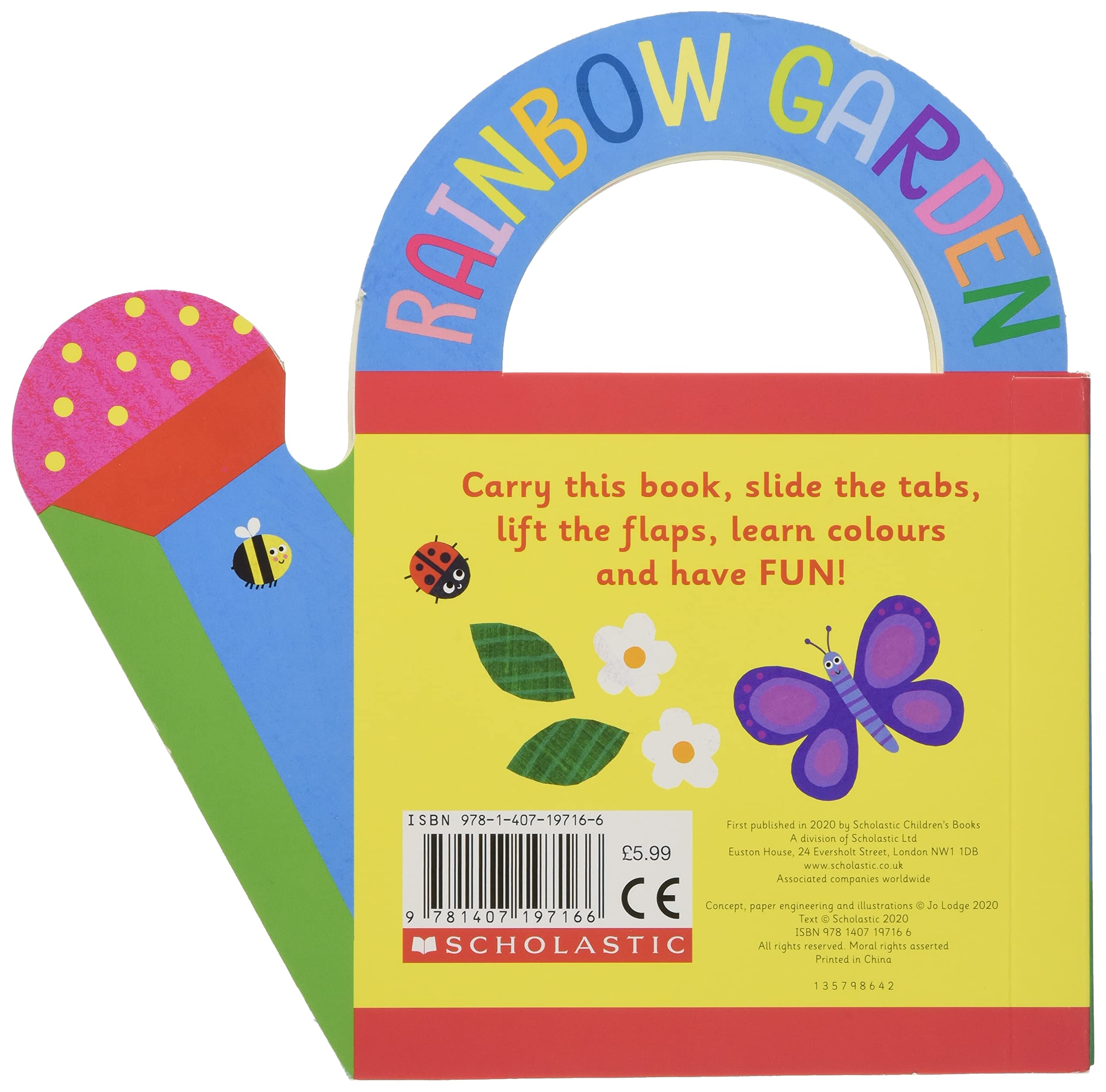 Rainbow Garden: A Slide-Lift-Learn Book (Concepts to Carry) Board book