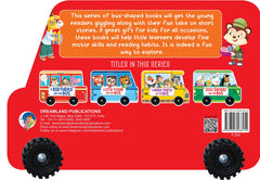 A Birthday on the Bus - A Shaped Board book with Wheels Board book