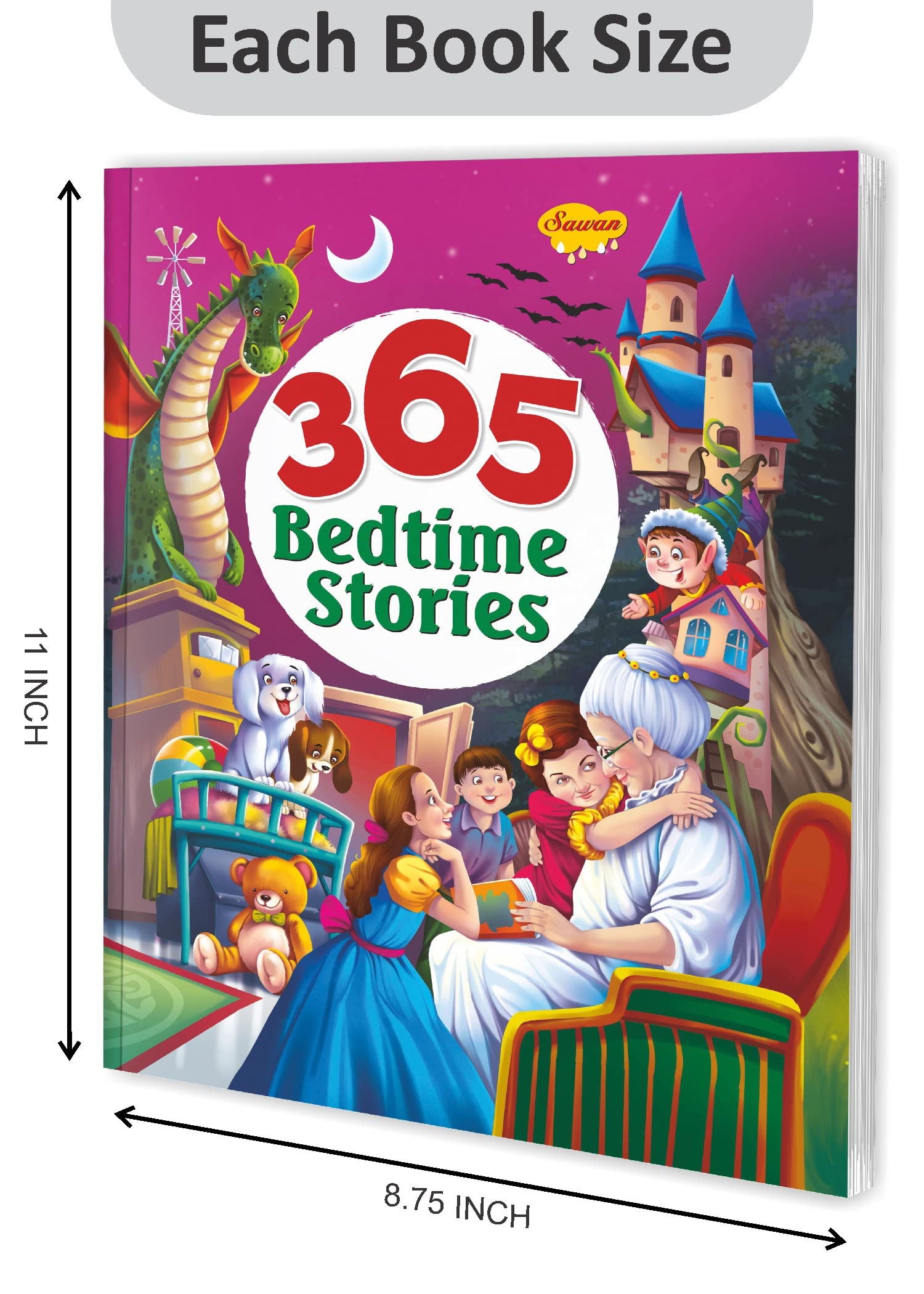 365 Bedtime Stories -Paperback