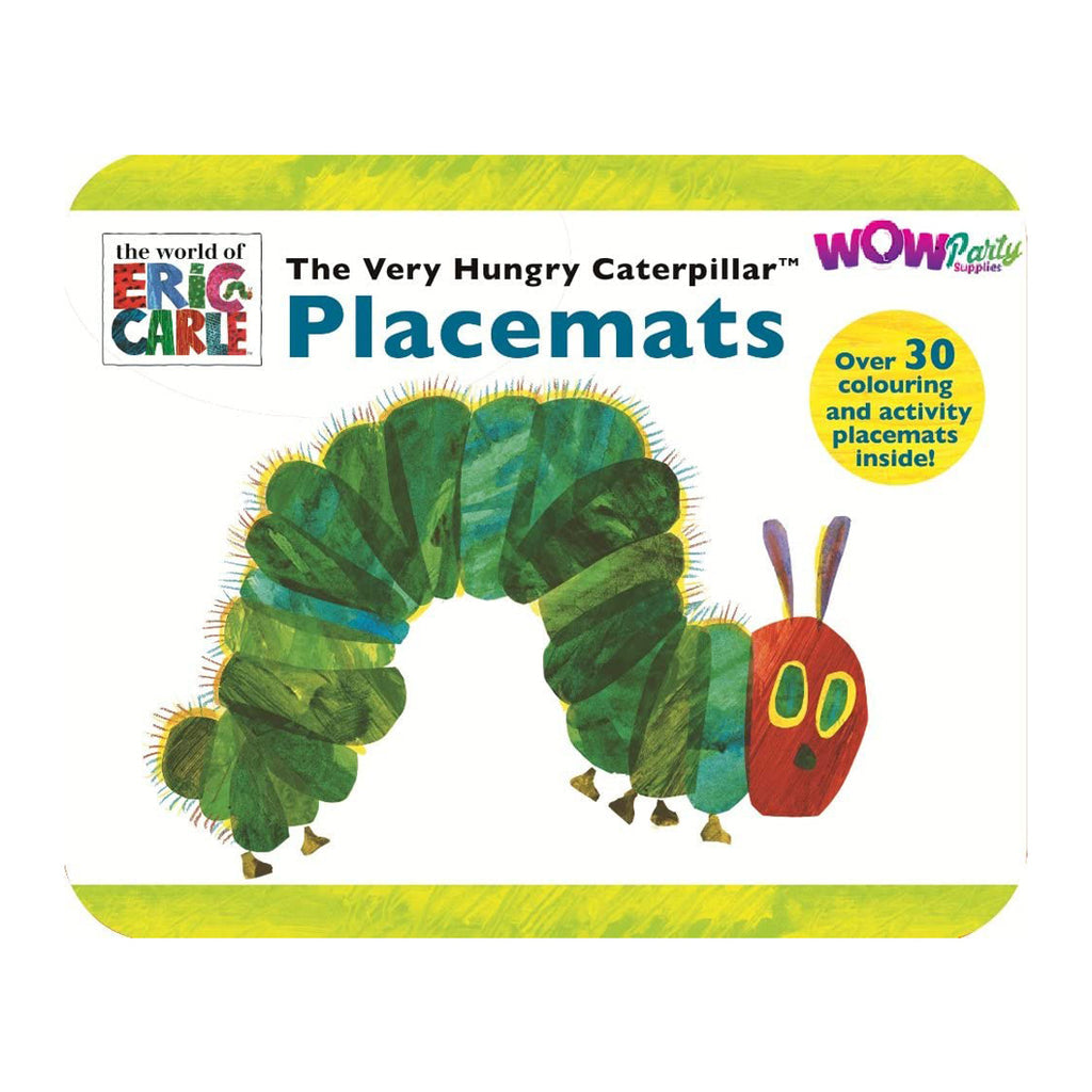 WORLD OF ERIC CARLE - VERY HUNGRY CATERPILLAR PLACEMATS