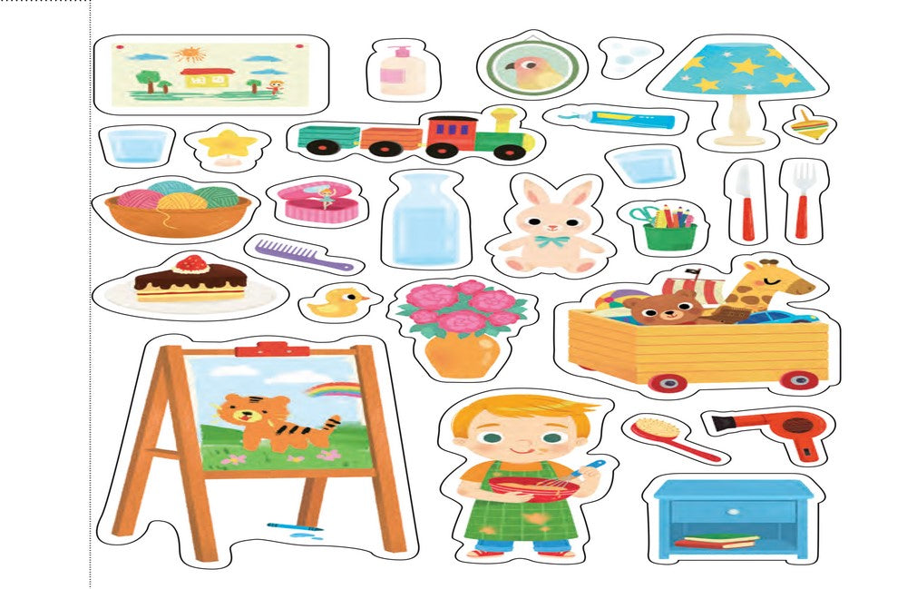 My First Stickers: At Home