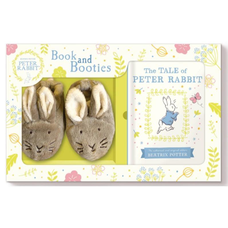 Tale of Peter Rabbit Book and First Booties Gift Set - Ignited Minds