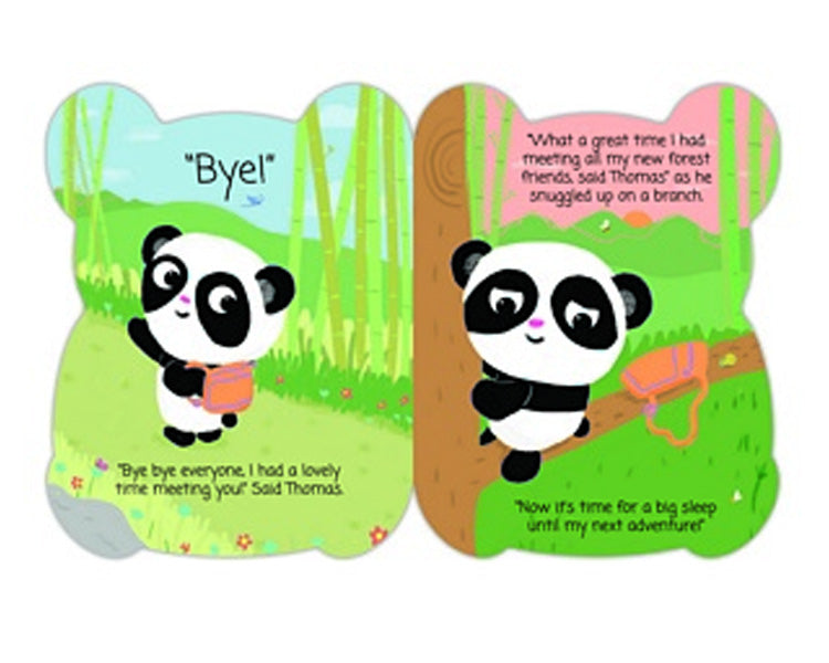 Animal Adventure Panda (Board Book)