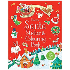 Santa Sticker and Colouring Book (Sticker & Colouring book)