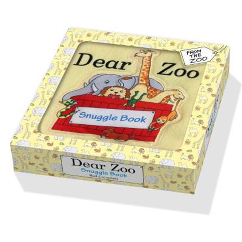 Dear Zoo Snuggle Book I Non-Toxic Fabric Baby Cloth Books Early Education Toys I Bestseller Cloth Books