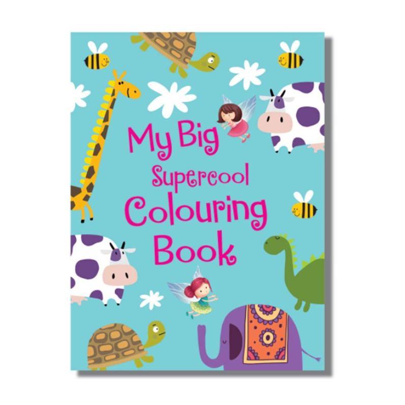 My Big Supercool Colouring Book - Ignited Minds