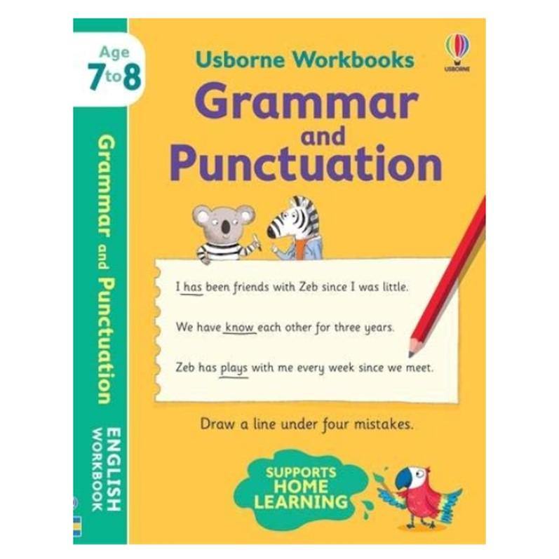 Usborne Workbooks Grammar and Punctuation 7-8 - Ignited Minds