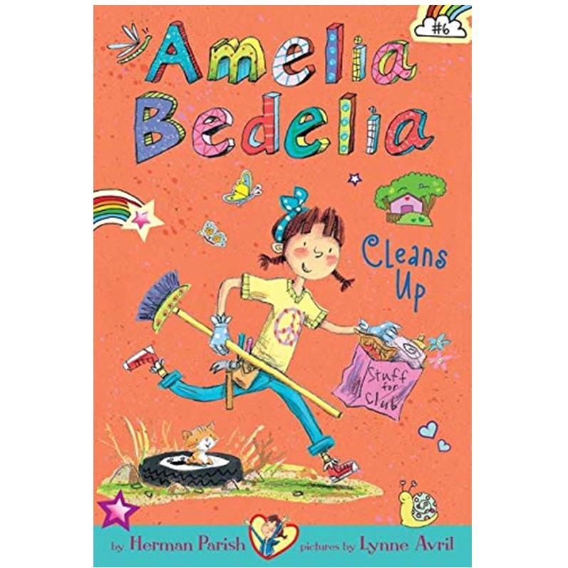 Amelia Bedelia Chapter Book #6: Amelia Bedelia Cleans Up Paperback