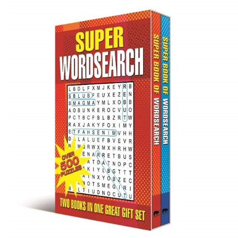 Super Wordsearch 2 Books Box Set