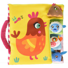 FARM (CARRY ME CUDDLE ME) I Non-Toxic Fabric Baby Cloth Books Early Education Toys I Cloth books for infants and toddlers