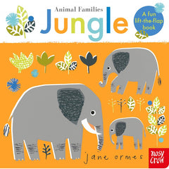 Animal Families: Jungle Board book