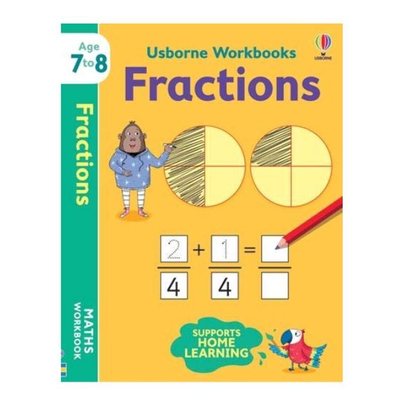 Usborne Workbooks Fractions 7-8 - Ignited Minds