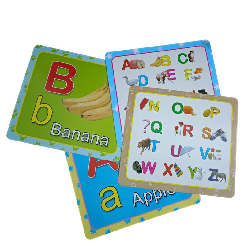 Alphabet Flash Cards (Big Size: 17X19 CM)
