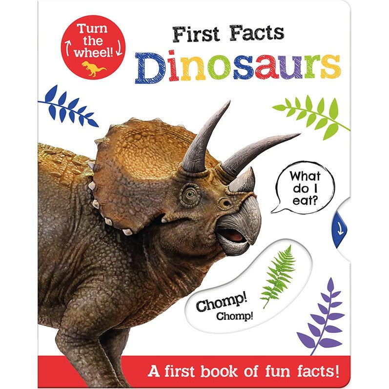 First Facts Dinosaurs (Turn-the-Wheel Books)