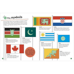 Flags Around the World Ultimate Sticker Book - Ignited Minds