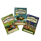 Set of 3 Cursive Writing Practice Books - Small & Capital Letters I Letters Tracing I Upper Case and Lower Case Cursive Writing
